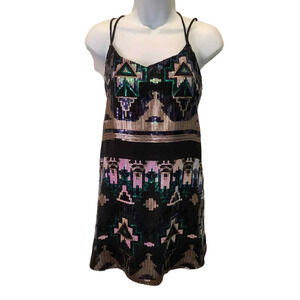 SHOW ME YOUR MUMU SEQUINED DRESS SIZE S